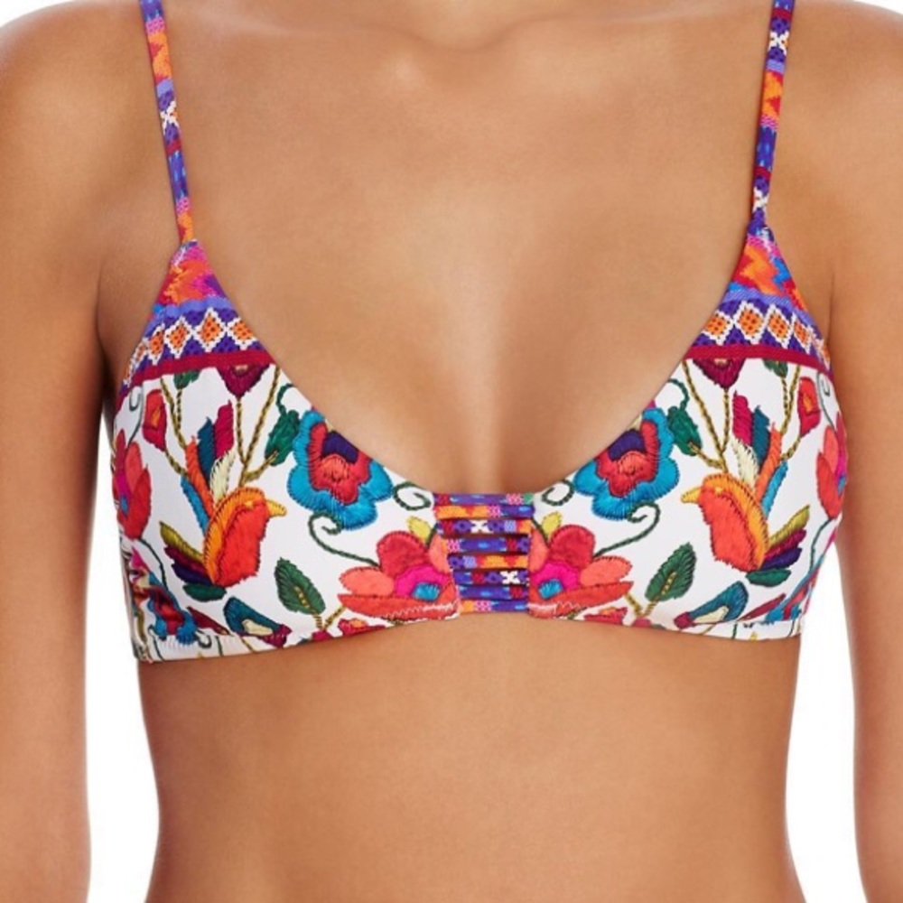 Nanette Lapore XS Antigua Enchantress Bikini Top
